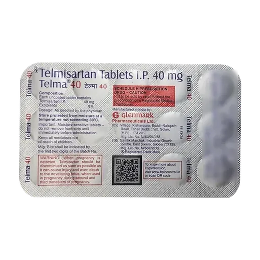 telma 40mg tablet 15's